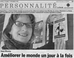 Anne Winship Personnalité de la semaine Le Droit